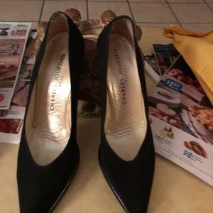 Charles Jourdan 7.5 black heels